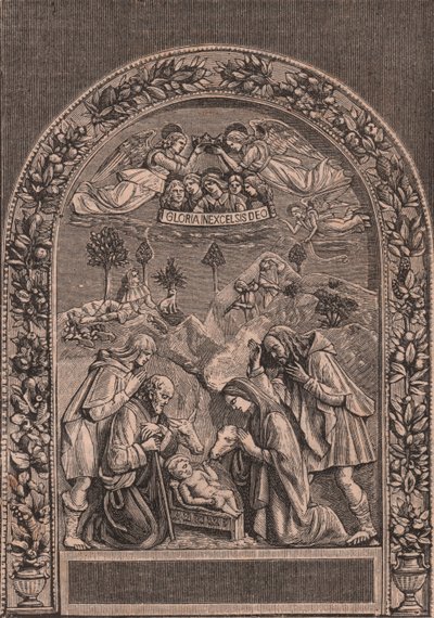 Giovanni della Robbia (1469-1529 vagy 1530) születése, Pinacoteca di Citta di Castello, Umbria, Olaszország, Le cento citta d