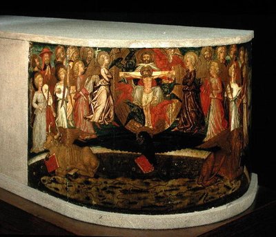 Az Örökkévalóság diadala, Petrarca (1304-74) Triumphiái nyomán. alkotó: Giovanni di Ser Giovanni Scheggia
