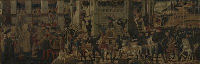 Karthágó ostroma és Scipio kontinenciája, 1460 körül alkotó: Giovanni the younger Guidi