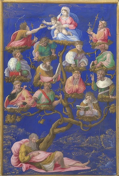 A Jesse fa. 1535 körül alkotó: Girolamo Genga