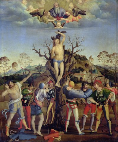 Szent Sebestyén vértanúsága alkotó: Girolamo Genga