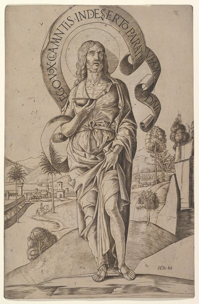 Keresztelő Szent János, 1500-1506. alkotó: Girolamo Mocetto