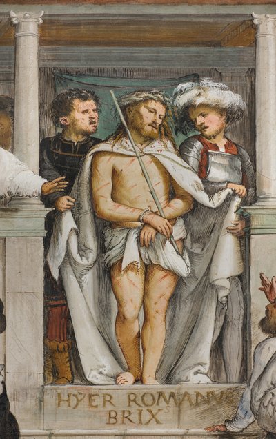 Középhajó, Negyedik déli szakasz, Ecce Homo, Girolamo Romanino alkotó: Girolamo Romanino