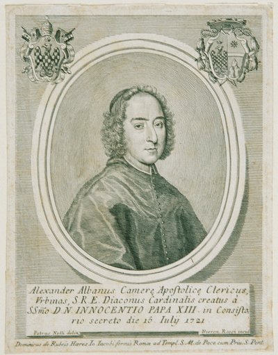 Alessandro Albani bíboros alkotó: Girolamo Rossi