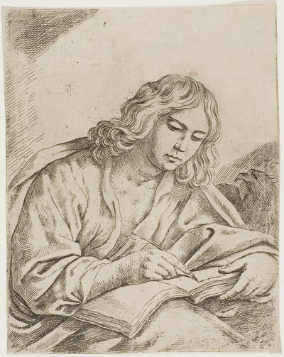 Szent János evangélista alkotó: Girolamo Scarselli