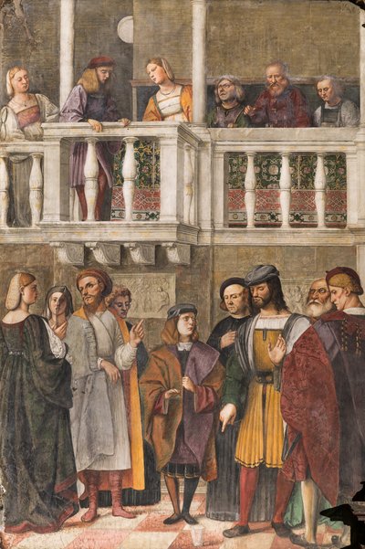 Az üveg csodája, a Szent Iskola, Szent Antal-bazilika (Szent Bazilika), Padova, Olaszország alkotó: Girolamo Tessari