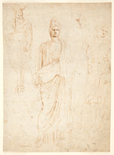Klasszikus figurák alkotó: Girolamo da Carpi