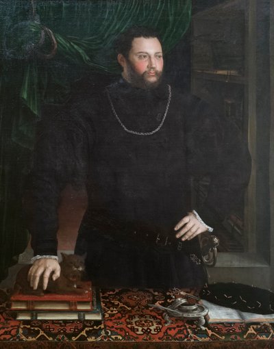 Egy úriember portréja alkotó: Girolamo da Carpi