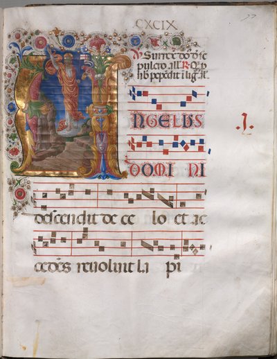 Antifónia, c. 1470-1480. alkotó: Girolamo da Cremona