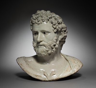 Egy klasszikus hős vagy császár mellszobra alkotó: Girolamo della Robbia