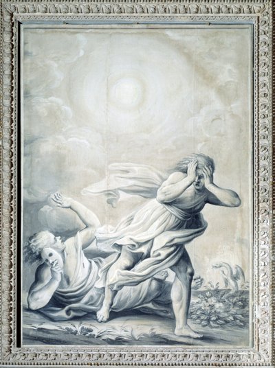 Az igazság allegóriája, amely felfedi a dolgok lényegét, és megszégyeníti a csalást és az árulást (Festészet, 1820-1826 körül) alkotó: Giulio Ballino