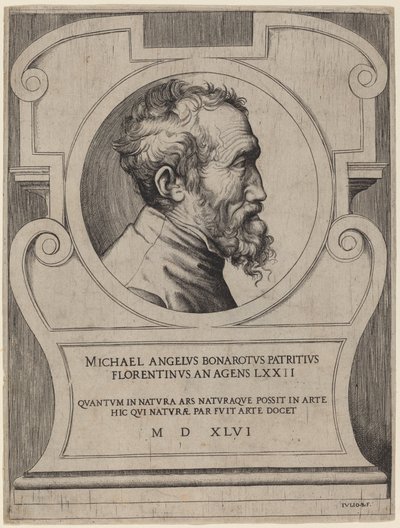 Michelangelo alkotó: Giulio Bonasone