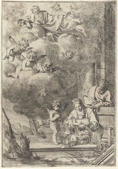 Krisztus születése alkotó: Giulio Carpioni (I)