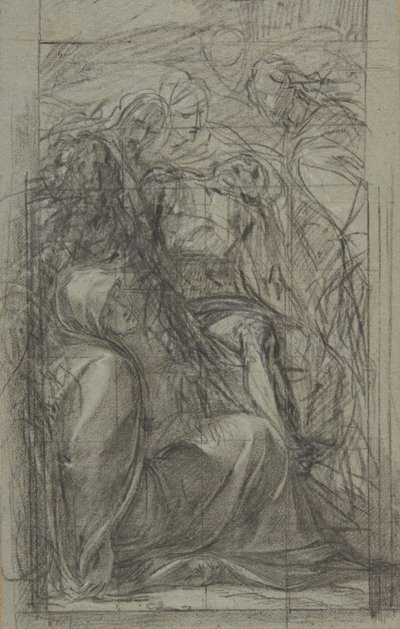 Tanulmány a Pietà számára, 1604. alkotó: Giulio Cesare Procaccini