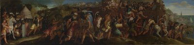A Cartagena elleni támadás 1566 után. alkotó: Giulio Licinio