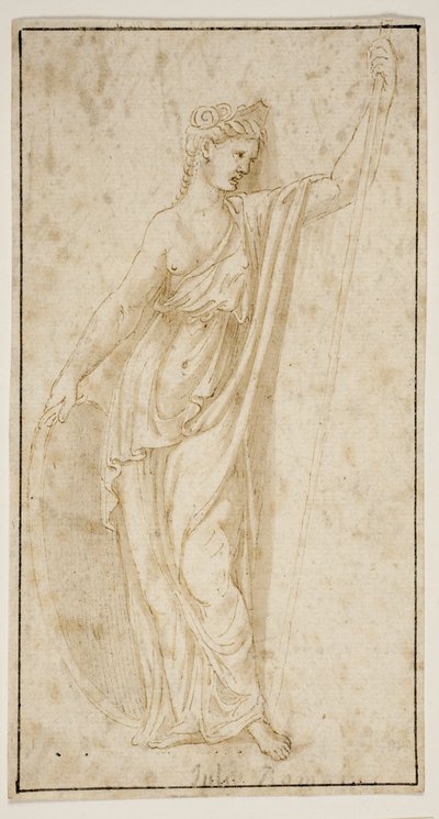 Athéné alkotó: Giulio Romano