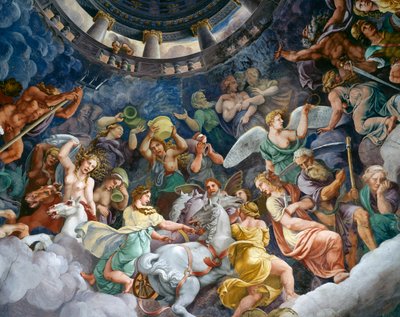 Olümposz istenei alkotó: Giulio Romano