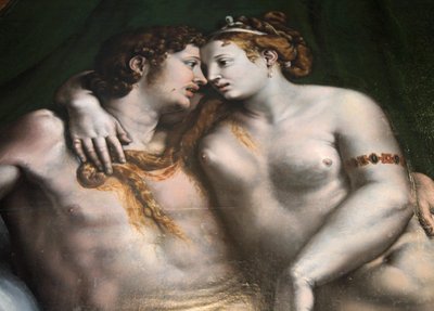 „Szerelmi jelenet”, 16. század alkotó: Giulio Romano