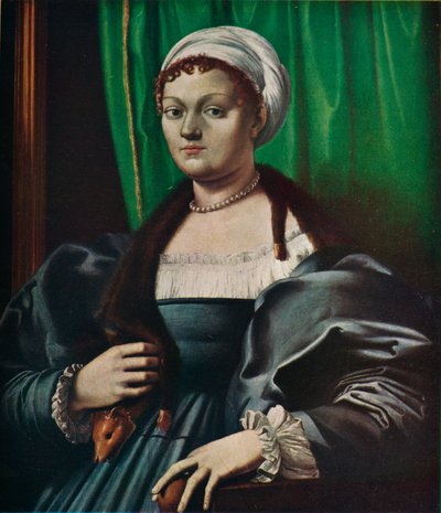 Hölgy portréja, 16. század alkotó: Giulio Romano