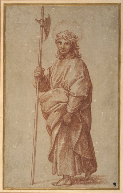 A tizenkét apostol: Szent Tádé alkotó: Giulio Romano
