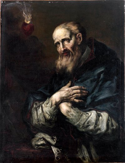 Saint Francois-de-Sales (Saint Francois de Sales) (1567-1622), Eveque de Geneve festmény Giuseppe Antonio Pianca (1703-1757) 18. századi génjei, Galleria di Palazzo Bianco alkotó: Giuseppe Antonio Pianca