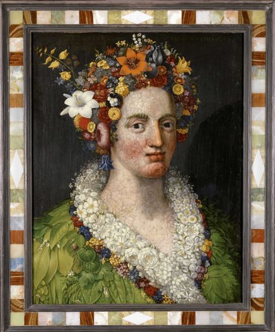 Flóra, 1589. alkotó: Giuseppe Arcimboldo