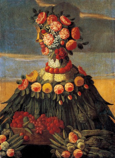 A műhely tavaszi festménye, Giuseppe Arcimboldo (Arcimboldi alkotó: Giuseppe Arcimboldo