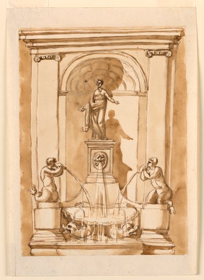 Szökőkút alkotó: Giuseppe Barberi