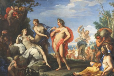 Bacchus és Ariadné alkotó: Giuseppe Bartolomeo Chiari