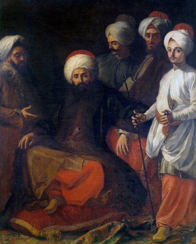 Törökország követsége 1741-ben (festmény) alkotó: Giuseppe Bonito