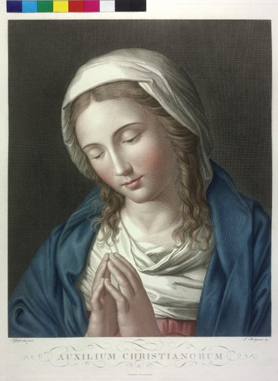 Imádkozó Madonna alkotó: Giuseppe Bortignoni