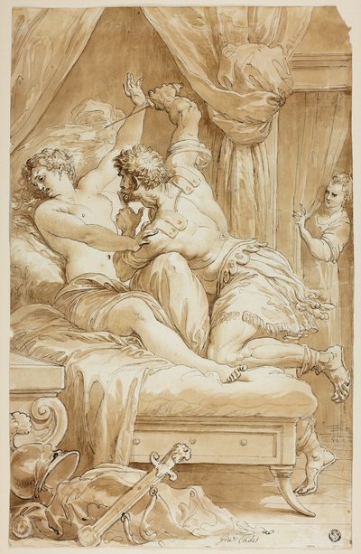 Lucretia megerőszakolása alkotó: Giuseppe Cades