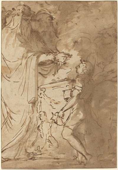 Áldozat [egyenesen] alkotó: Giuseppe Cades