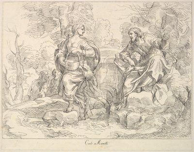 Krisztus megjelenése Mária Magdolnának, 1740-1802. alkotó: Giuseppe Canale