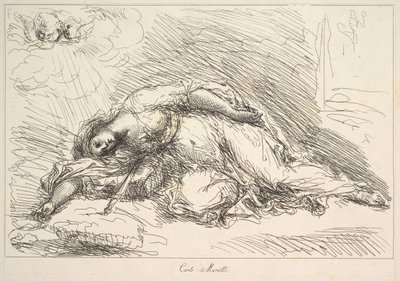 Karddal megölt nő, 1740-1802. alkotó: Giuseppe Canale