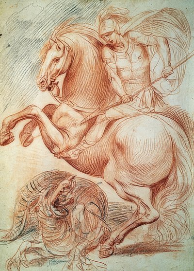 Szent György sárkánycsodája alkotó: Giuseppe Cesari