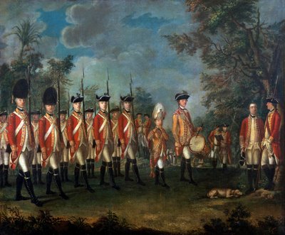 Lord George Lennox, a 25. gyalogezred ezredese, 1771 körül (olaj, vászon) alkotó: Giuseppe Chiesa