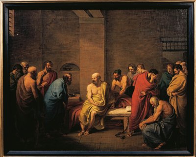 Olaszország, Cremona, Szókratész halála alkotó: Giuseppe Diotti
