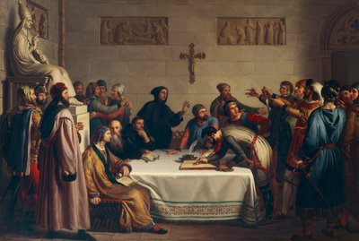 Pontida esküje, április 7 alkotó: Giuseppe Diotti