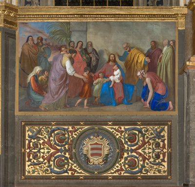 Presbitérium, Giueppe Diotti, Hagyd a gyerekeket 1833 alkotó: Giuseppe Diotti