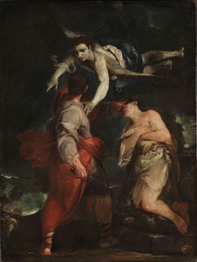 Ábrahám áldozata, 1690 körül (olaj, vászon) alkotó: Giuseppe Maria (1665 1747) Crespi
