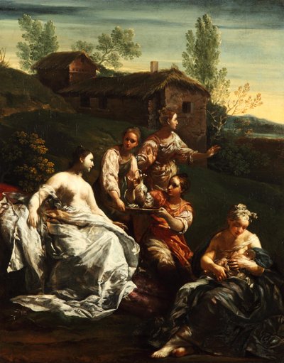 Arkasz születése vagy Adónisz születése (?) alkotó: Giuseppe Maria Crespi