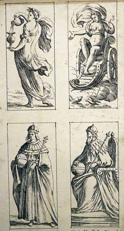 Giuseppe Maria Mitelli 17. századi tarotkártyái alkotó: Giuseppe Maria Mitelli