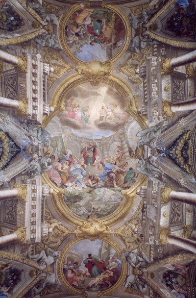 Szent Pál tettei Areopagusban, Bologna, Olaszország (fotó) alkotó: Giuseppe Maria and Antonio Rolli