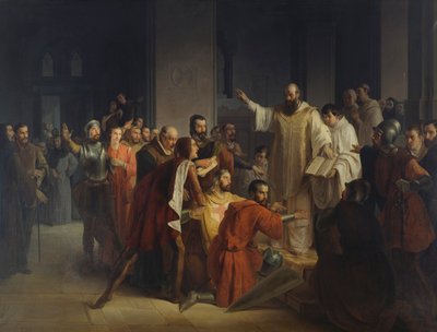 Pontida esküje alkotó: Giuseppe Mazza