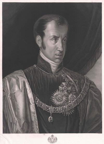 I. Ferdinánd osztrák császár (nyomtatás) alkotó: Giuseppe Molteni