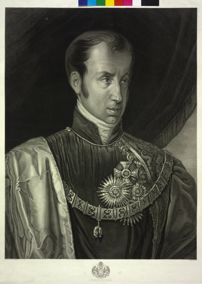 I. Ferdinánd osztrák császár alkotó: Giuseppe Molteni