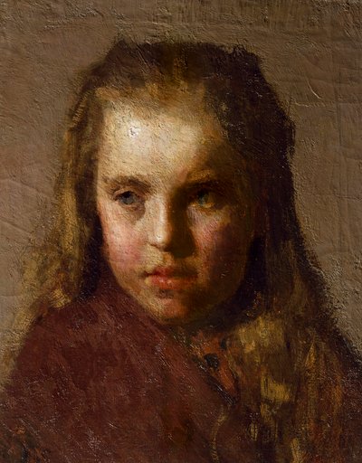 Egy kislány feje alkotó: Giuseppe Pellizza da Volpedo