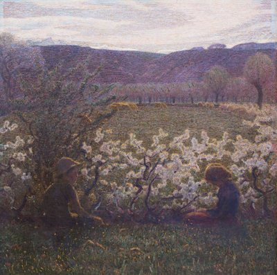 Virágos rét alkotó: Giuseppe Pellizza da Volpedo