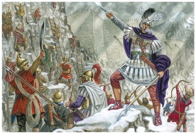 Nagy Sándor a Vaskapunál (Közép-Ázsia) alkotó: Giuseppe Rava